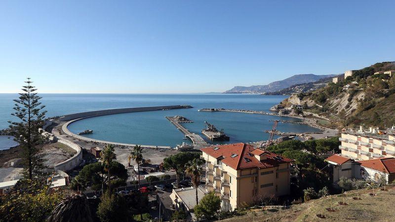 A new marina is being built in Ventimiglia