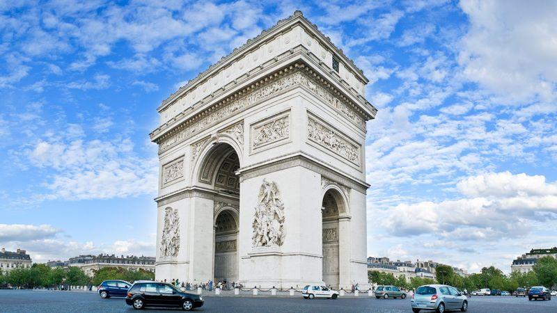 The Arc de Triomphe The Arc de Triomphe
