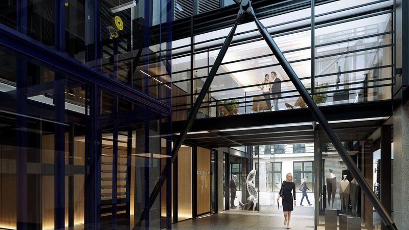 The mechanical façade is an RSH+P trademark The mechanical façade is an RSH+P trademark