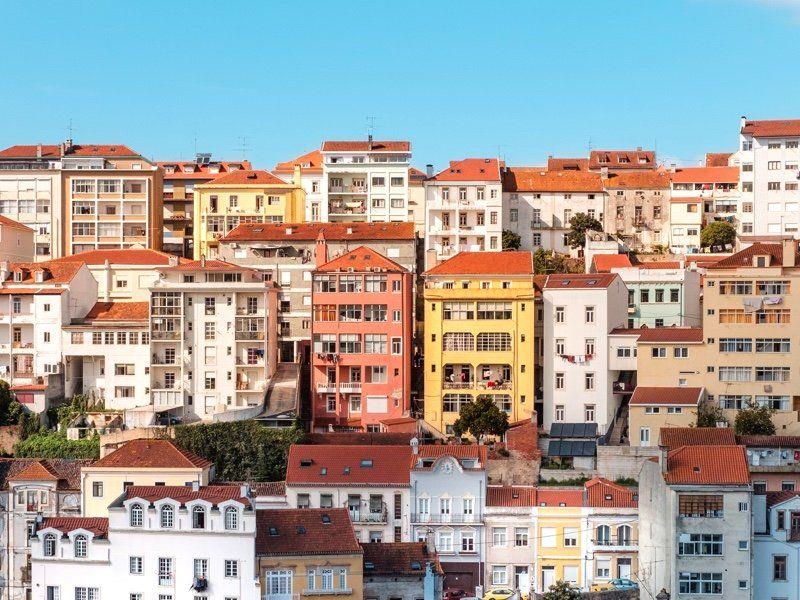 The average price of properties for sale in Portugal 