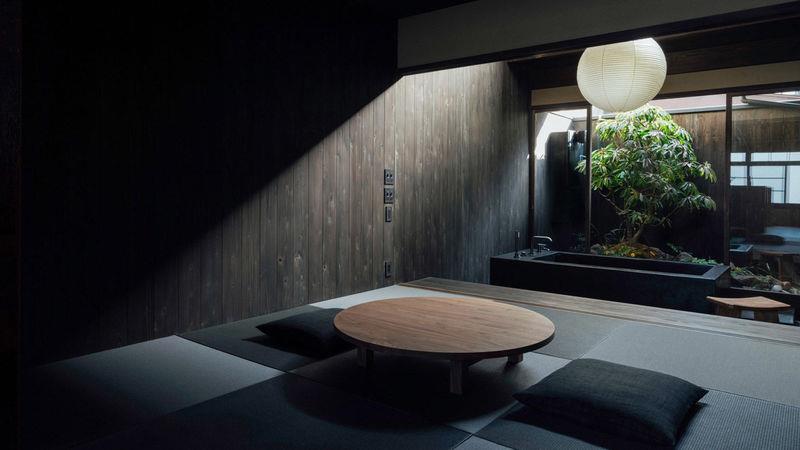 Century-old Japanese dwelling transformed into minimalist guesthouse