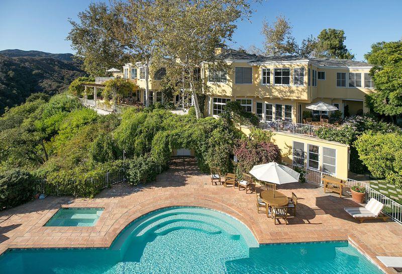 Norman Lear Brentwood California Estate