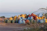 Colourful domes village in Hormuz designed by ZAV Architects