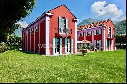 Stately villa for sale in Bellinzona overlooking nature