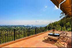 Villa Set High On Hill With Country And Sea Views-tourist license-Sta. Eulalia-I