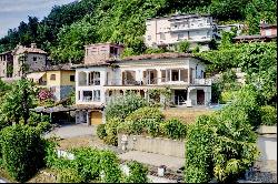 Prestigious villa for sale in Carabietta with pool & Lake Lugano view