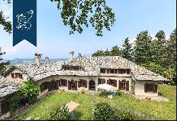 Luxury property surrounded by a private park for sale in Lombardy
