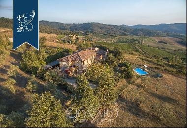 Holiday farm with swimming pool  for sale in Chianti