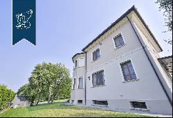Luxury estate with private garden for sale in Lombardy