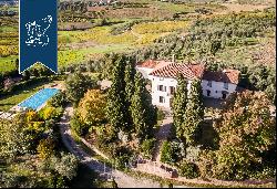 Prestigious estate with an olive grove for sale in the heart of Tuscany