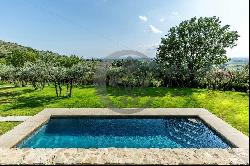 Ref. 5993 Luxury farmhouse with panoramic view in Cortona
