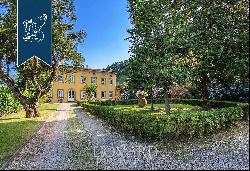 Prestigious farmstead used as a charming accommodation facility at the foot of the Monti P