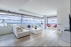 Luxury modern penthouse with unique sea and city views in Diagonal Mar