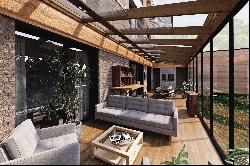 Apartment with a cosy private courtyard