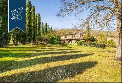 Charming Tuscan villa with a park and pool between Florence and Siena