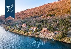 Lake-facing estate close to the city of Rome