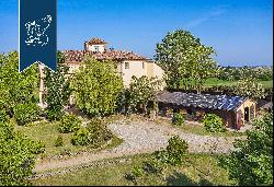 Prestigious agritourism resort with vast grounds for sale in Piedmont