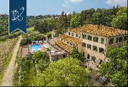 Luxury estate surrounded by 46 hectares of grounds including vineyards, olive groves and f