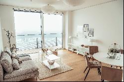 Wide view from the Kahlenberg to Marchfeld : Light-flooded 3-room condo