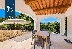Luxury estate in a panoramic position just above the centre of Marciana Marina