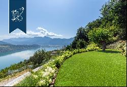 Luxurious, newly-built designer villa with a spectacular view of Valsugana and Lake Caldon