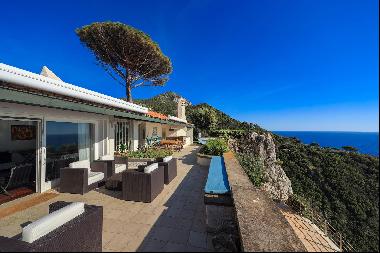 Villa Cala Piccola at Argentario with incredible sea view