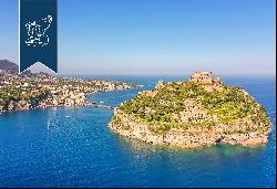 Wonderful panoramic villa with a view of the Aragonese Castle