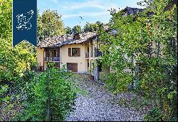 Charming estate with park and pool in the heart of an old Medieval hamlet in Como's countr