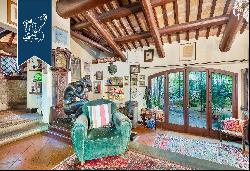 Prestigious fortified estate with a loft and a turret for sale in Versilia