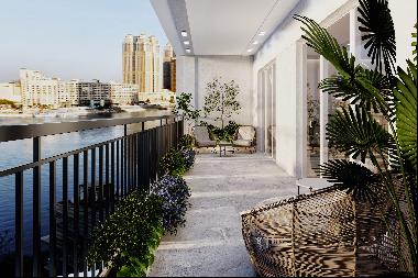 Sophisticated Zamalek Duplex with Nile View