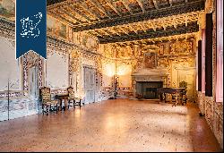 15th-century wing of Villa Frisiani Mereghetti for sale on the outskirts of Milan