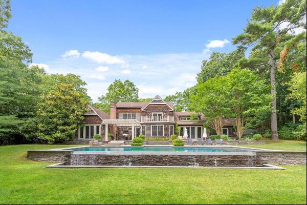 Private Gated East Hampton Estate with Tennis