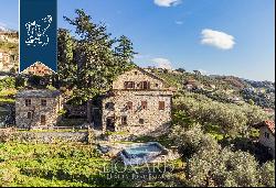 Charming historical estate on the hill overlooking the Ligurian Rivera