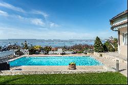 Villa view on the lake Evian