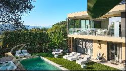 Superb contemporary villa with sea view