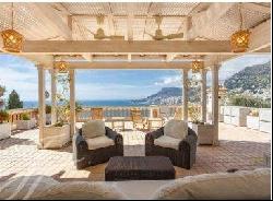 Roquebrune Cap Martin - Villa panoramic sea view - Independent studio - large garage - poo