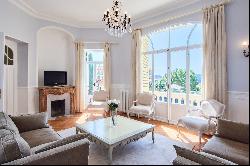 Luxury Belle Epoque villa in the heart of Villefranche sur Mer, sea view.