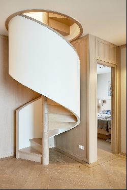 Modern design apartment in Art Noveau district in Riga