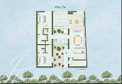 Exclusive villa with 4 suites, 211m2 on a plot of 664m2