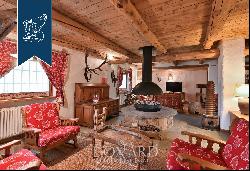 Luxury chalet for sale next to the ski slopes of the renowned Vialattea International Ski 