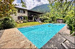 Charming villa in country style with Mediterranean charm for sale in Roveredo (GR)