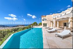Modern Mediterranean villa in Port Andratx with rental license and panoramic sea views