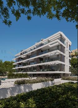 New construction apartment in Cala Major with sea view