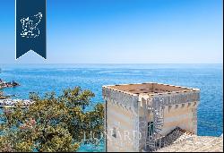 The Castle of the Duke of Zoagli, dating back to 1550 for sale on the Gulf of Tigullio in 
