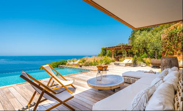 For rent : Luxury villa, panoramic view, pool - Ancône / Ajaccio, South Corsica