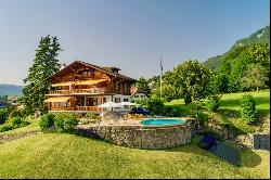 2 Properties including a luxurious chalet with panoramic views