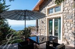 Charming Seaview Pavilion between Monaco and Nice