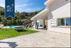 Beautiful recently-renovated estate for sale on the hills that overlook Sanremo's town cen