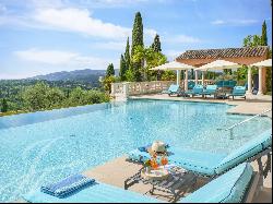 Grasse - Majestic property with sumptuous park and sea view