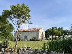 Fabulous country house with chapel - stunning views - 5 hectares of land and swimming poo